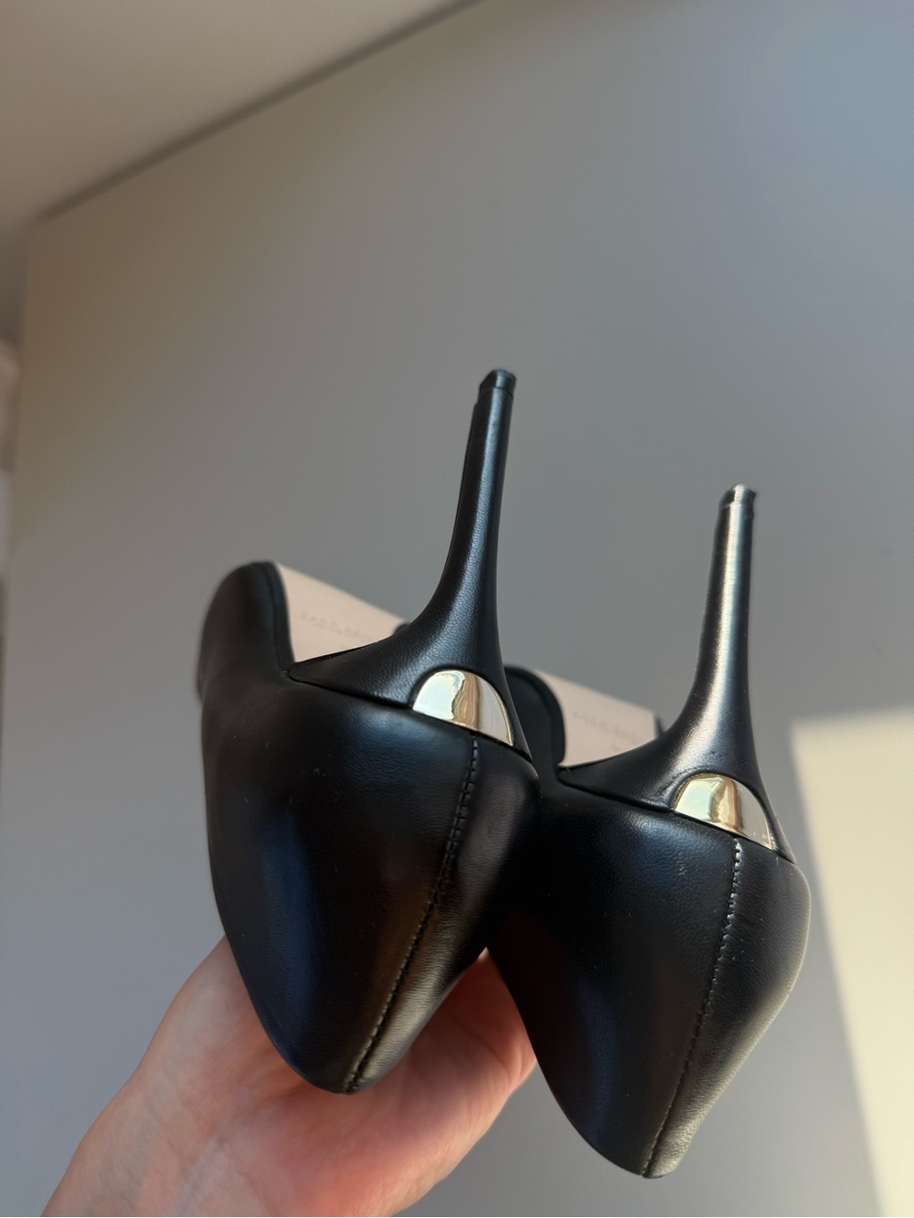 Zara Black Classic Pointed Pumps EU39 US8,5 - Picture 6 of 11